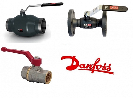Кран шаровой сталь JIP Standard WW Ду 125 Ру16 под приварку Danfoss 065N9609
