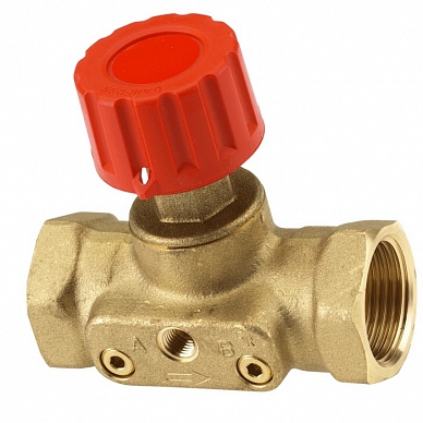 Клапан запорно-измерительный CNT Ду 15 Ру16 ручной ВР/ВР Danfoss 003Z7641