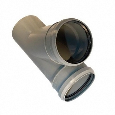 Тройник внутренний НПВХ d110x110х45гр