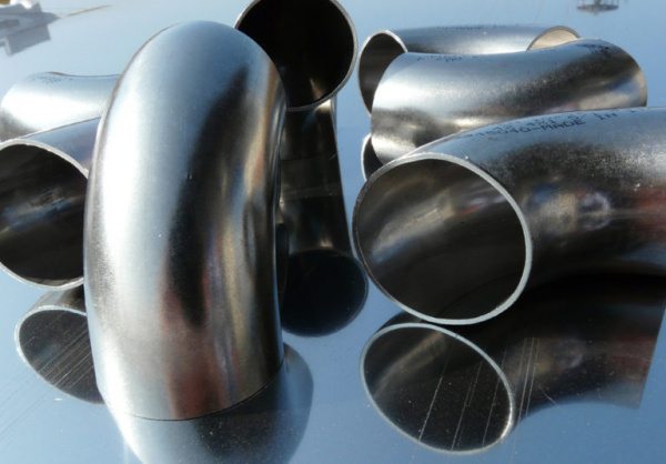 Отводы AISI 316T 114.3х2 угол 90° AISI 316T